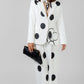 CONJUNTO BLANCO CON LUNARES