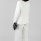 CONJUNTO BLANCO CON LUNARES