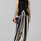 PANTALON RAYADO ANUDADO
