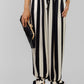 PANTALON RAYADO ANUDADO