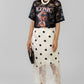 BLUSA ENCAJE ICONIC NEGRA
