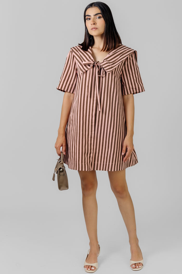 VESTIDO MARINERO A RAYAS