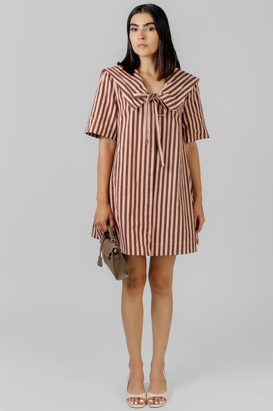 VESTIDO MARINERO A RAYAS