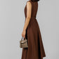 VESTIDO MIDI CINTURÓN