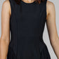 VESTIDO MIDI NEGRO ELEGANTE