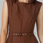 VESTIDO MIDI CINTURÓN