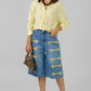 BLUSA AMARILLA LUNARES