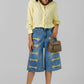 BERMUDA DENIM ESTILO MILITAR