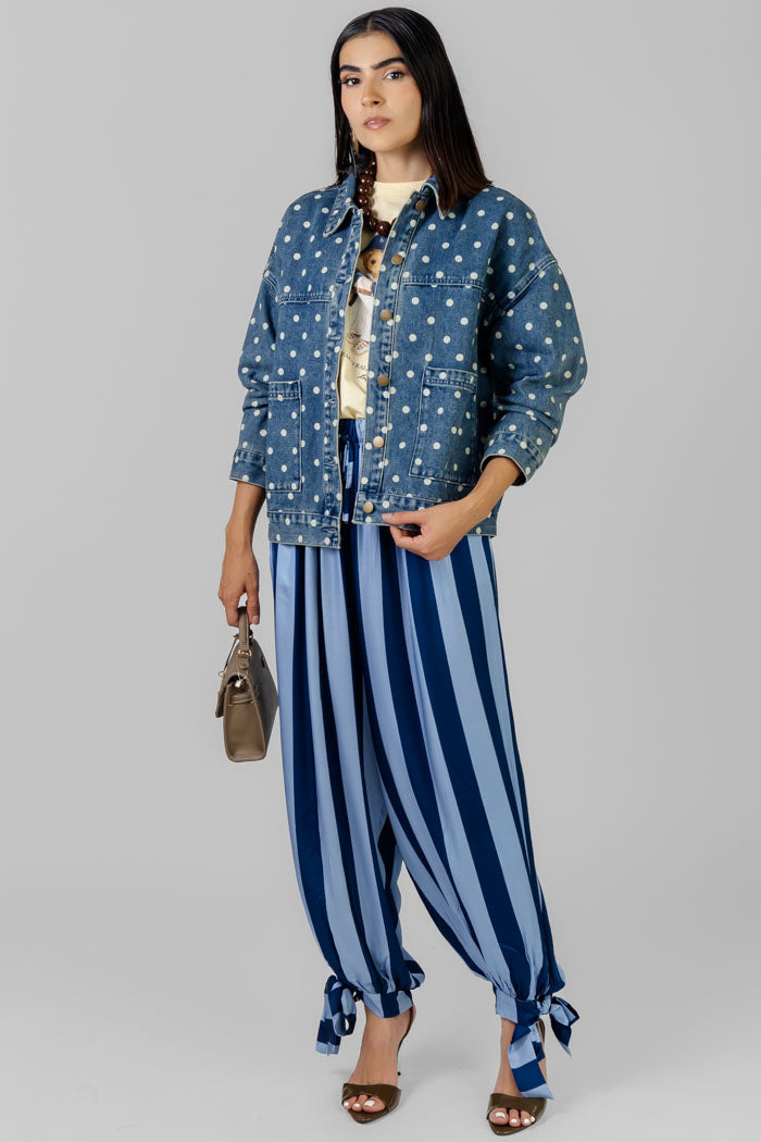 CHAQUETA DENIM LUNAR OVERSIZE