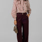 BLUSA ESTAMPADA CON LAZO