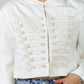 CHAQUETA BLANCA ESTILO MILITAR
