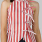 BLUSA A RAYAS LAZOS