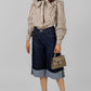 BLUSA ESTAMPADA CON LAZO