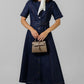 VESTIDO MIDI DE DENIM