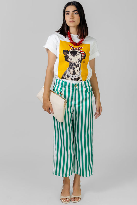 BLUSA ESTAMPADA DALMATA