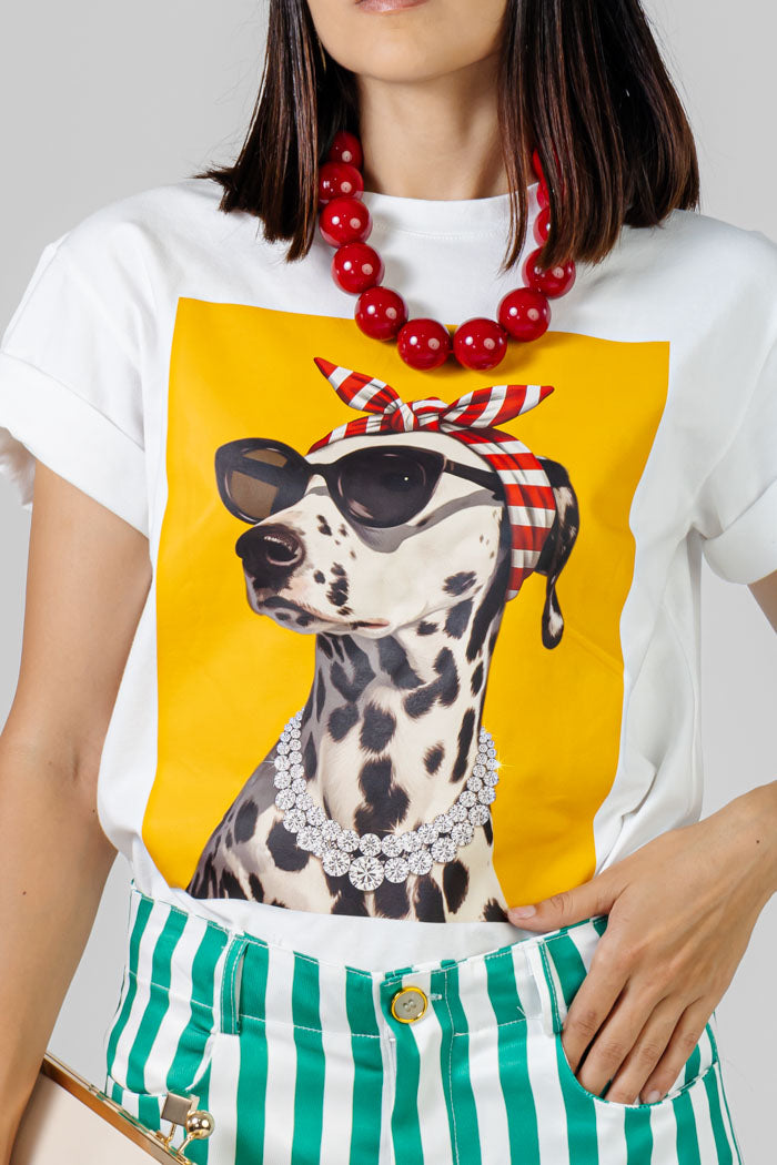 BLUSA ESTAMPADA DALMATA