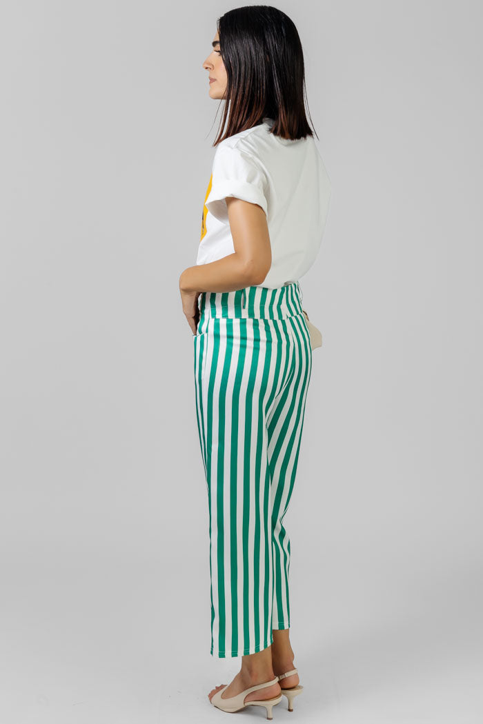 PANTALON RAYADO CULOTTE