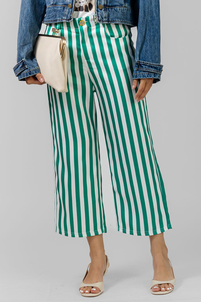 PANTALON RAYADO CULOTTE