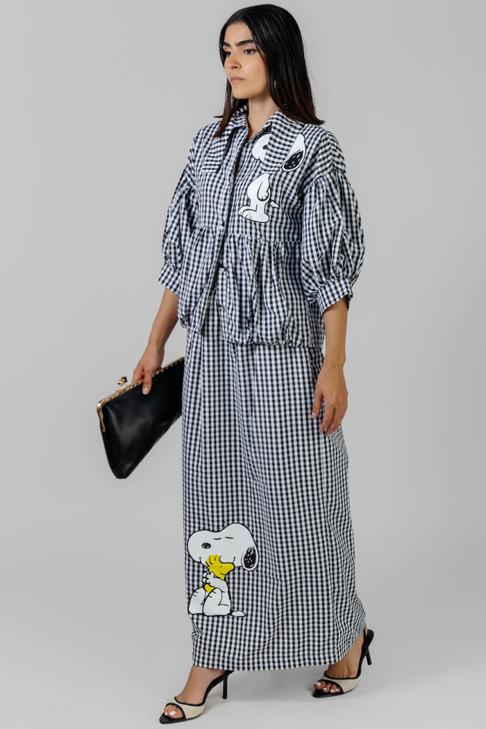 CONJUNTO VICHY CARTOON