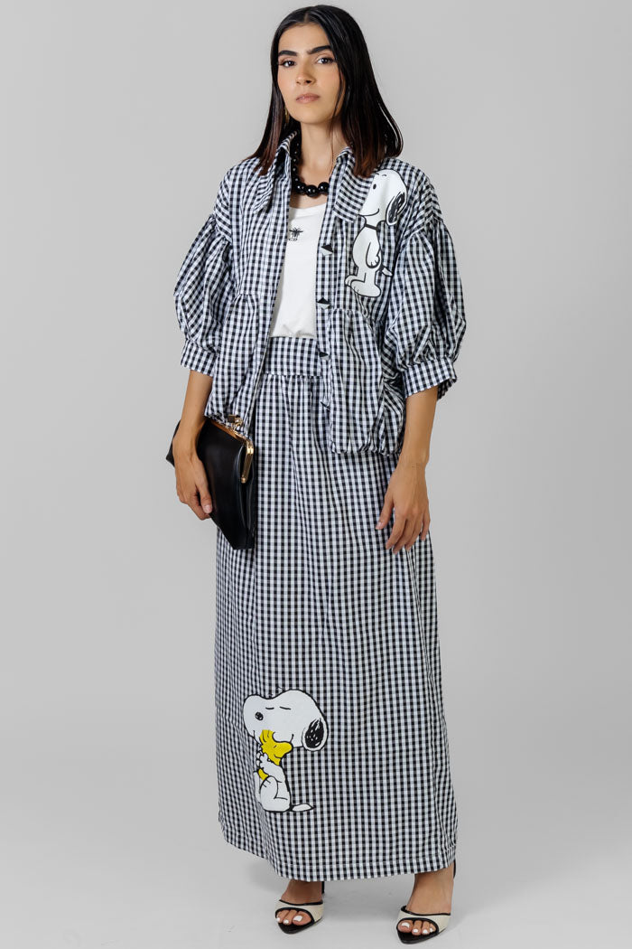 CONJUNTO VICHY CARTOON