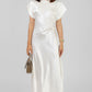 VESTIDO MIDI SATINADO