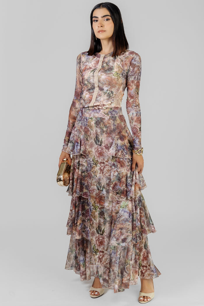 CONJUNTO FLORAL MAXI VOLANTES