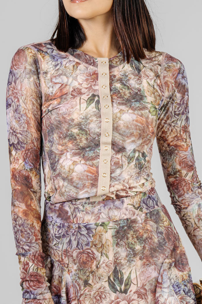 CONJUNTO FLORAL MAXI VOLANTES