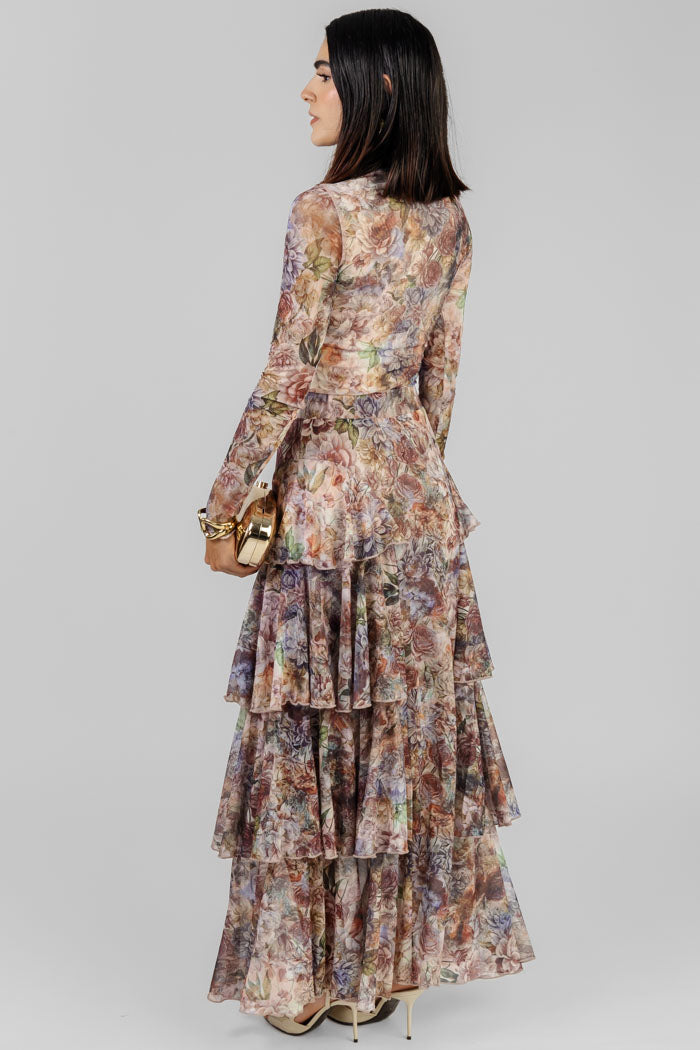 CONJUNTO FLORAL MAXI VOLANTES