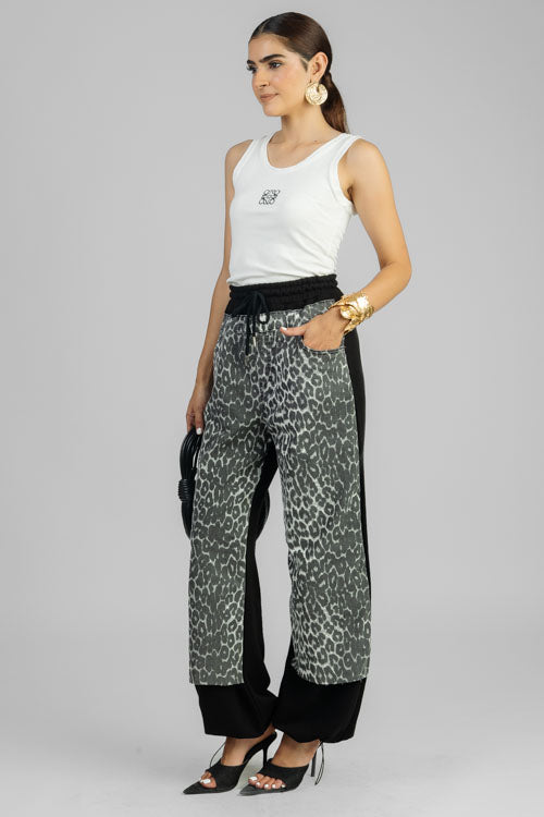 PANTALON JOGGER ANIMAL PRINT