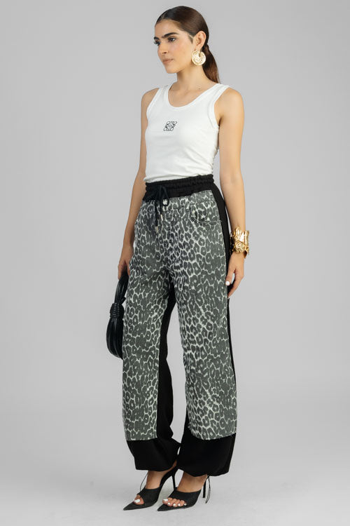 PANTALON JOGGER ANIMAL PRINT