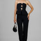 CONJUNTO PEPLUM NEGRO