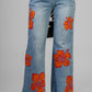 PANTALON FLORAL TROPICAL