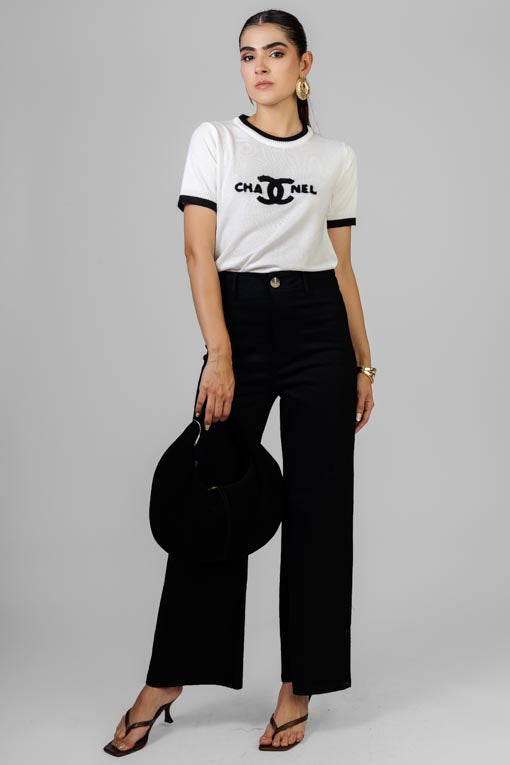 BLUSA TEJIDA BICOLOR