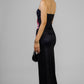 VESTIDO STRAPLESS FLOR