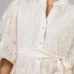 VESTIDO ORGANZA BORDADA