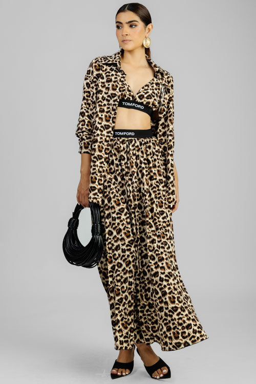 CONJUNTO TRES PIEZAS ANIMAL PRINT