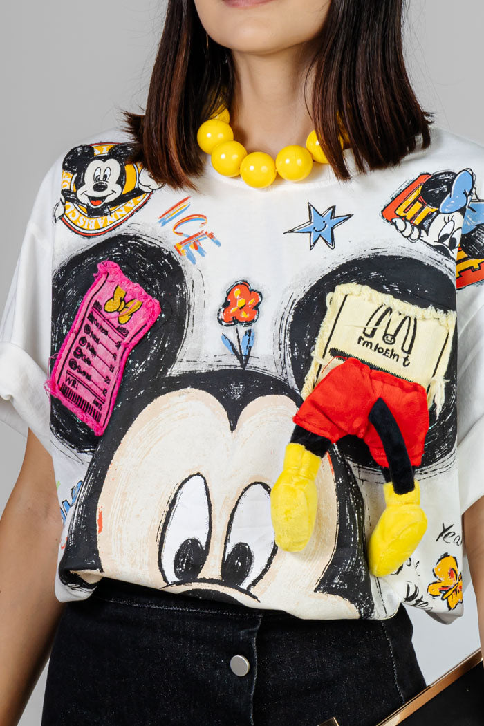 BLUSA ESTAMPADA MOUSE CHIC