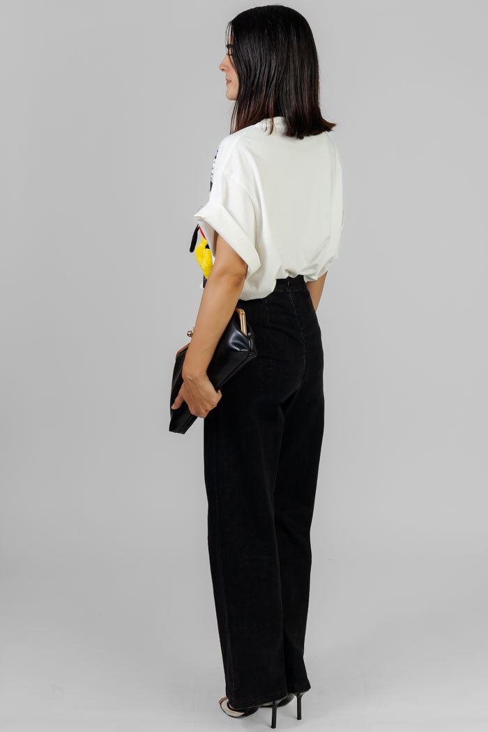 PANTALON ASIMETRICO BOTONES