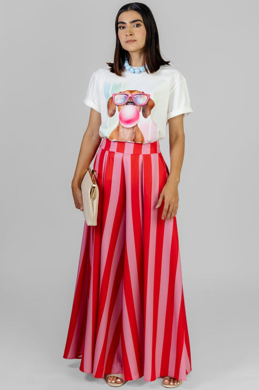 BLUSA ESTAMPADA CHEW-GUM