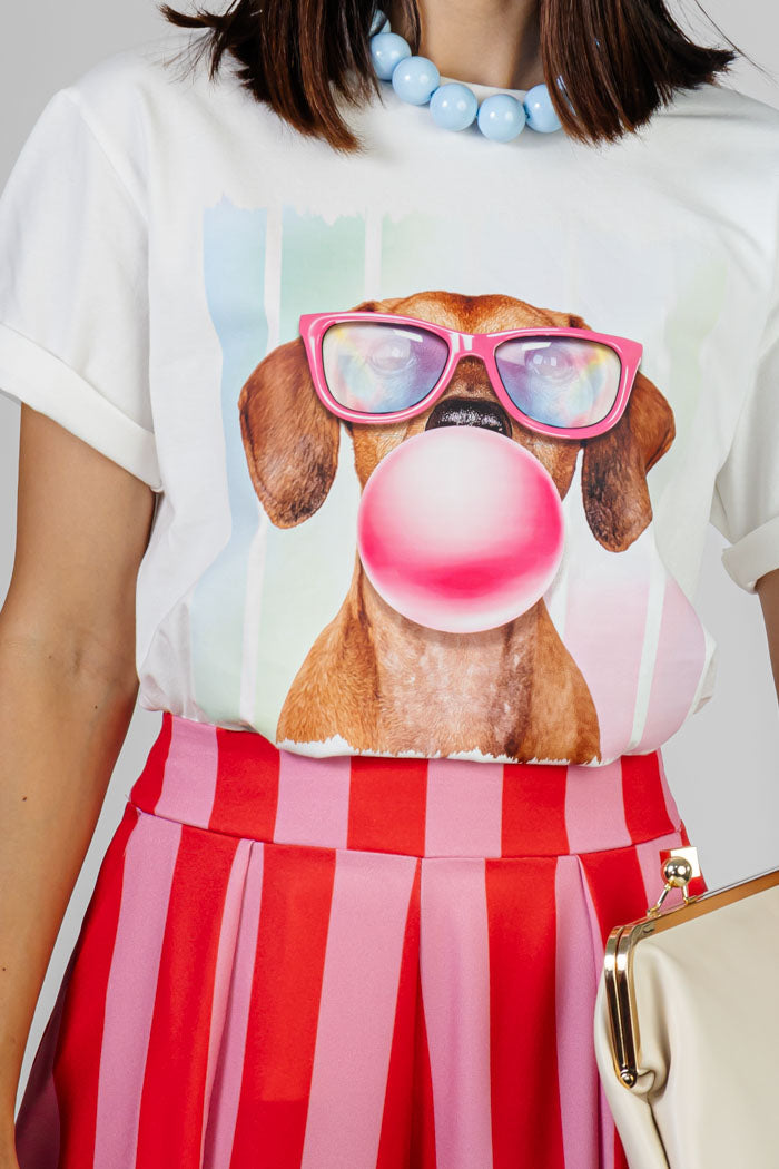 BLUSA ESTAMPADA CHEW-GUM