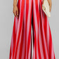 PANTALON RAYADO ANCHO ELEGANTE