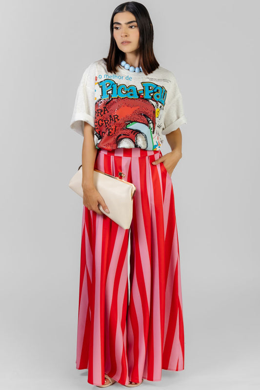 BLUSA ESTAMPADA PICA PAU
