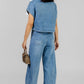 CONJUNTO DENIM CON TACHUELAS