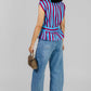 BLUSA STRIPES CON LAZO