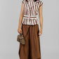BLUSA STRIPES CON LAZO
