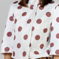CHAQUETA ESTAMPADA LUNARES