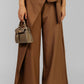 PANTALON WRAP CON LAZO
