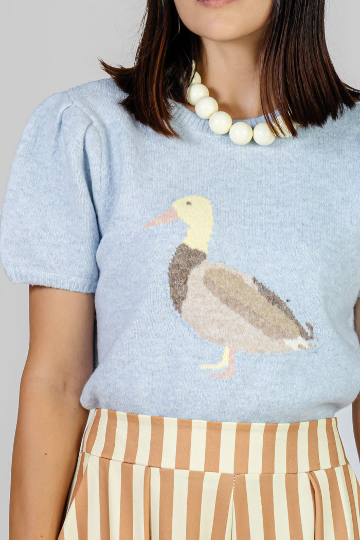 BLUSA AZUL DUCK
