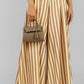 PANTALON RAYADO ANCHO ELEGANTE