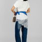 BLUSA ESTAMPADA CON ENCAJE